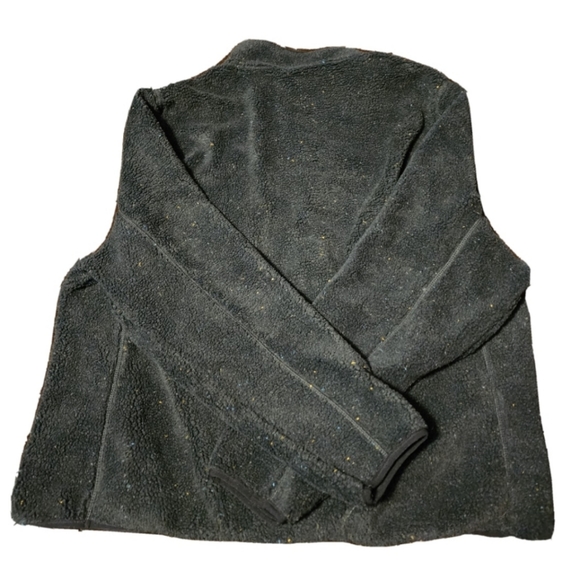 NWOT Men's Navy Speckle MEMBERS MARK Alpine Sherpa Pullover Size XL - Picture 2 of 5